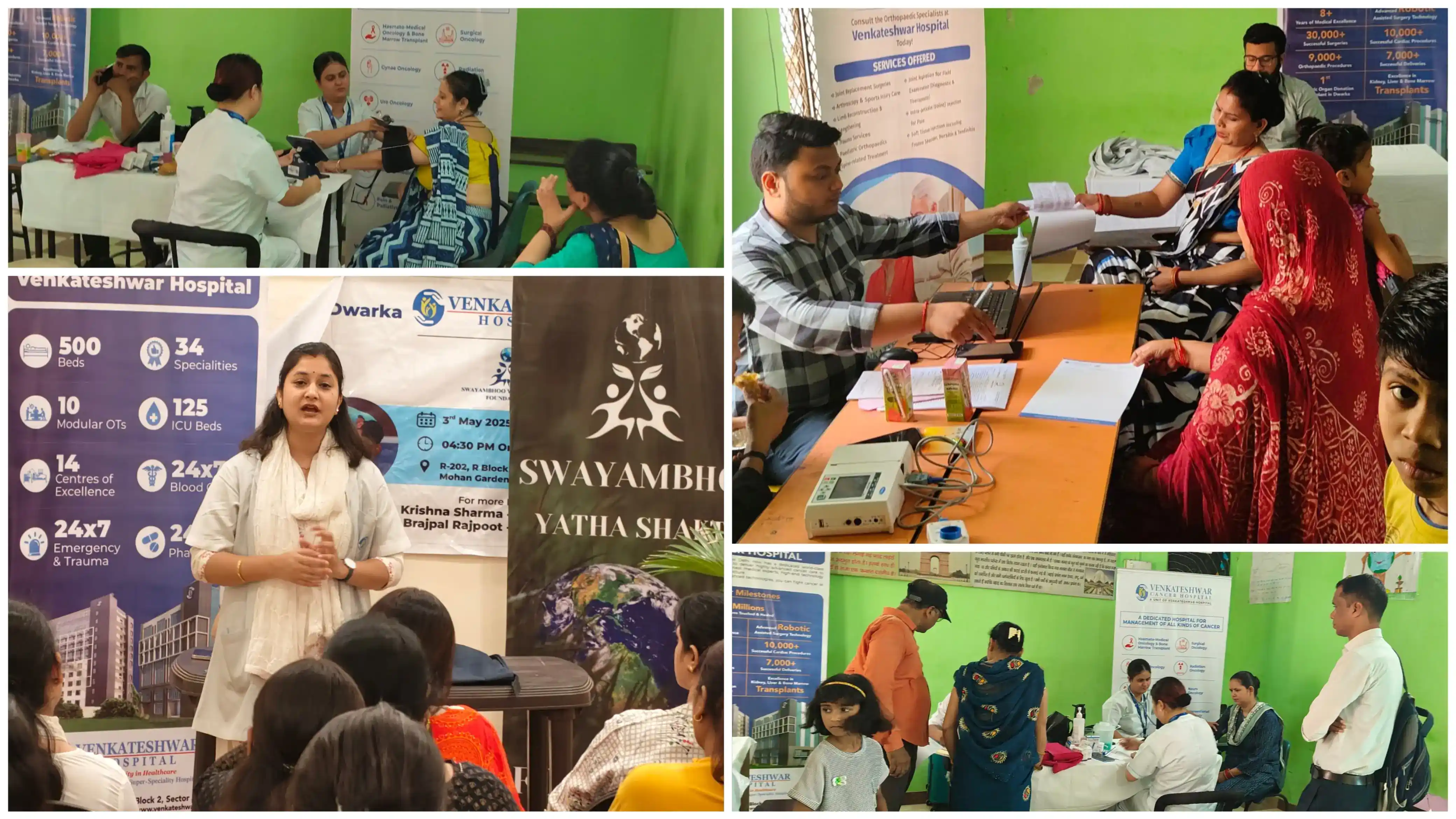 Spreading Health & Awareness Through Free Checkups