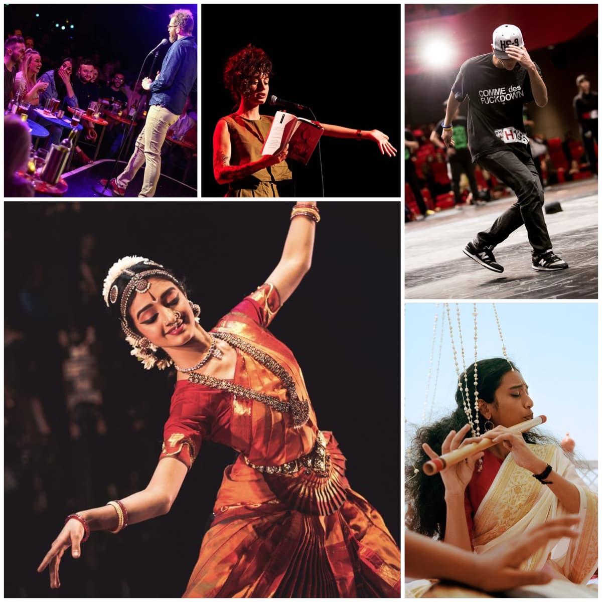 Students showcasing talent and creativity at Shiksha Talent & Expression Hub